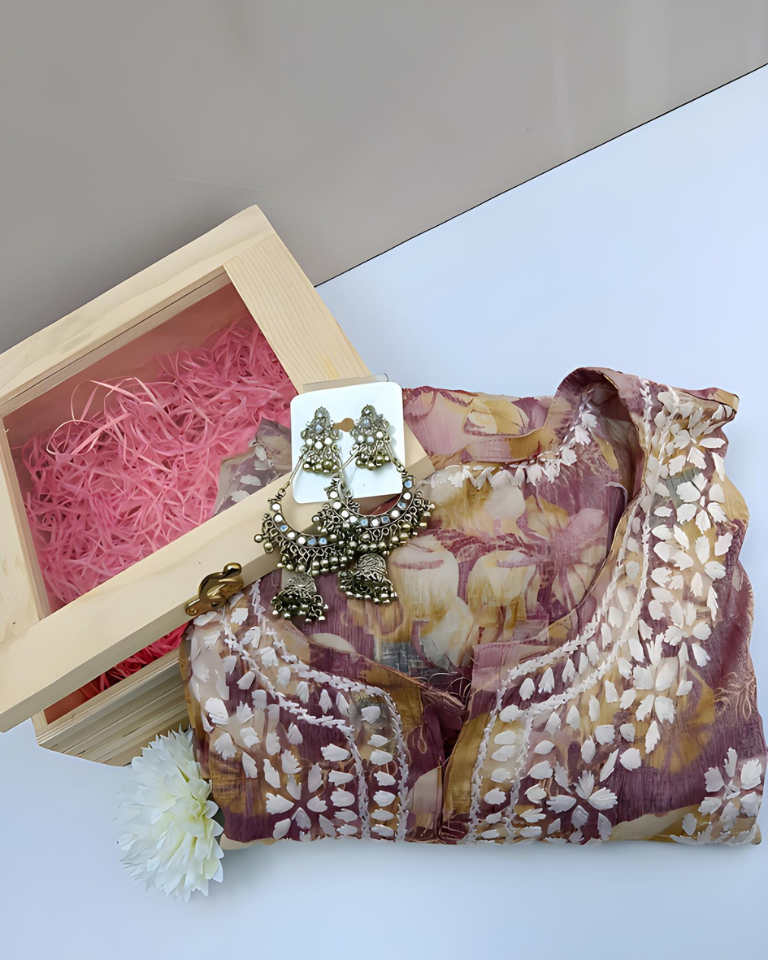 Sophisticated Chikankari Kurti Hamper